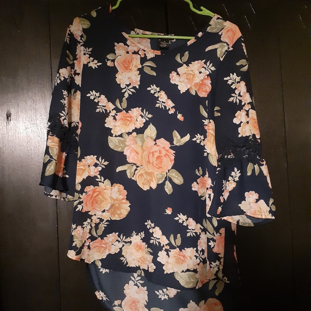Floral dress top